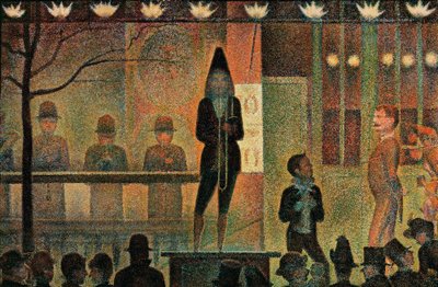 The Circus Parade by Georges Seurat